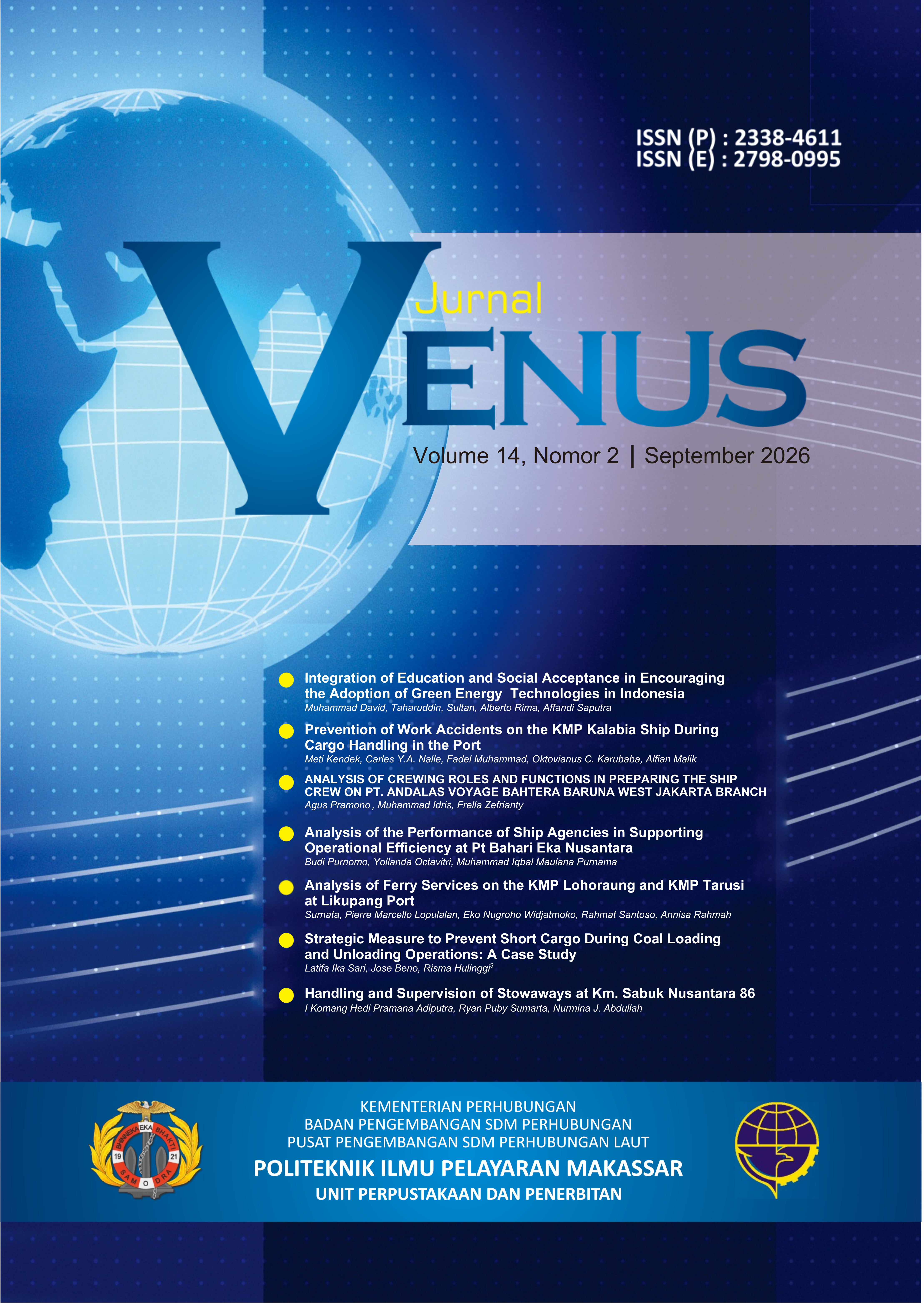 					View Vol. 14 No. 2 (2026): September
				